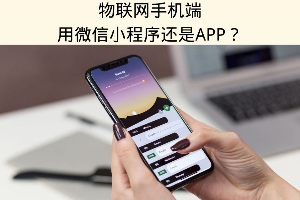 物联网手机端用微信小程序还是APP